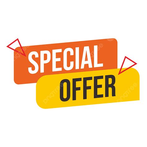 Special Offer Tag Shape Free Vector Special Offer Label Special Offer