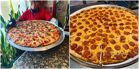 Houstons Insanely Large Pizza Is Sold At This Delicious Restaurant