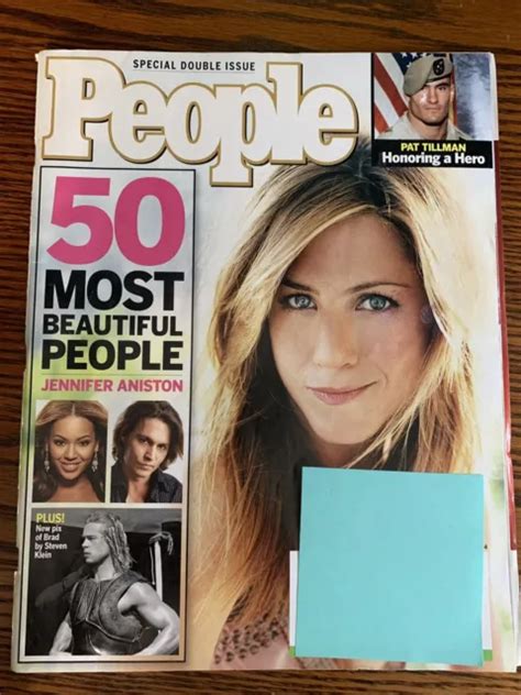 People Magazine 50 Most Beautiful Jennifer Aniston May 10 2004 299