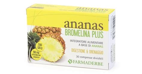 Ananas Bromelina Plus 30 Compresse