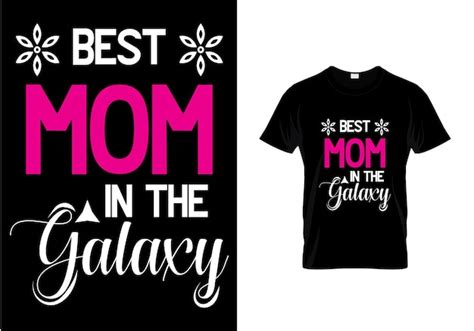La mejor mamá de la galaxia Vector Premium