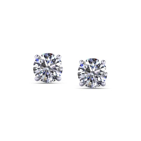 1 Carat Diamond Stud Earrings Jewelry Designs