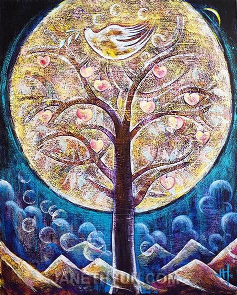 Prophetic Art By Janet Hyun Eden Tree Of Life Art Tree Of Life
