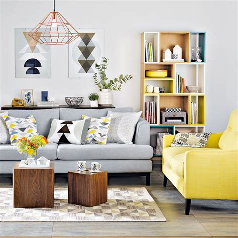 Grey Navy Blue And Yellow Living Room Navy Blue Living Room Ideas