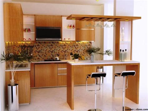 Gaya Terbaru Meja Dapur Mini Bar Minimalis, Meja Dapur