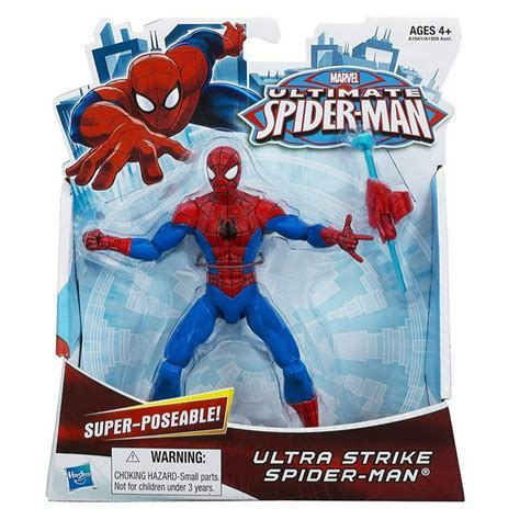 Marvel Ultimate Spider Man Ultra Strike 6 Inch Poseable Figure