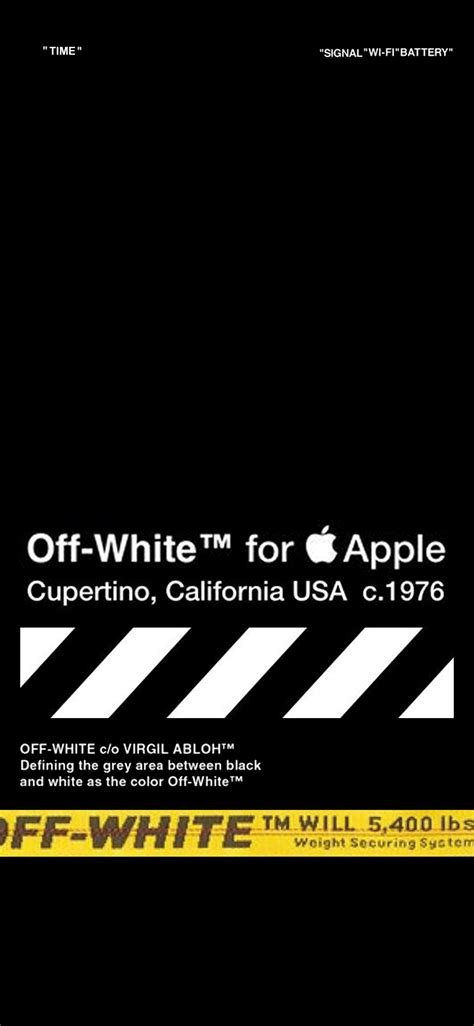 Off White Iphone Hd Wallpapers Wallpaper Cave