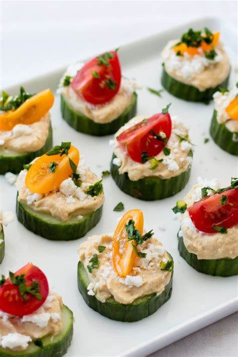20 Easy Cucumber Appetizers Insanely Good
