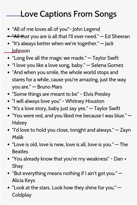 Couple bios couples bio for instagram relationship bios for instagram couple bio. Love Captions From Songs in 2020 | Instagram quotes ...