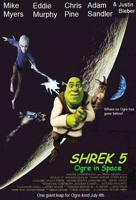 Shrek 5 Movie Ideas Shrek Goes To Space By Jurassicjinx On Deviantart