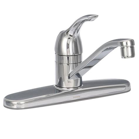 Find the best moen kitchen faucets at the lowest prices. MOEN Adler Single-Handle Low Arc Standard Kitchen Faucet ...