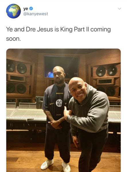 Kanye West And Dr Dres Unreleased Jesus Is King 2 Leaks