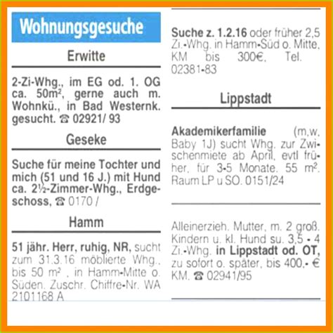 Denken sie daran, dass es einen mietvertrag pro. 5 Wohnungsanzeige Vorlage - MelTemplates - MelTemplates