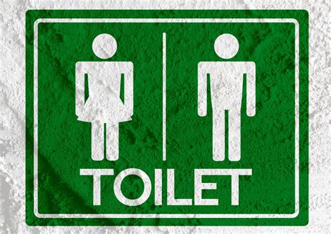 Ikona toalety a piktogram muž žena Stock Fotka zdarma Public Domain Pictures