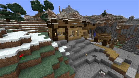 Log Cabin Survival House Minecraft Map