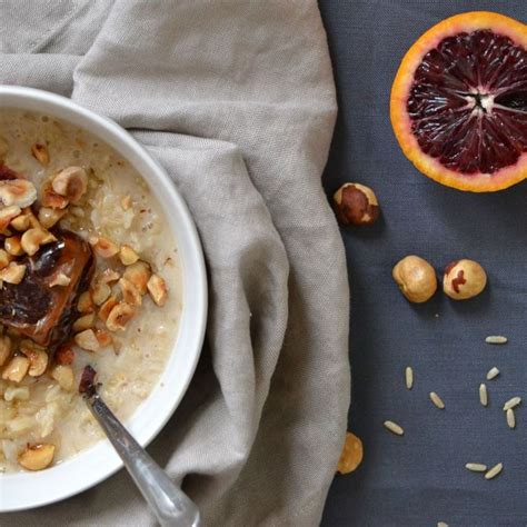 Brown Rice Winter Porridge And Toasted Hazelnuts Recipe On Food52