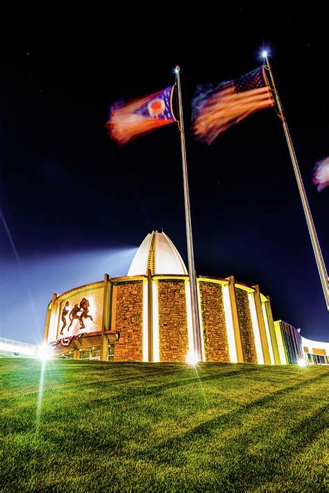 Canton Ohio Pro Football Hall Of Fame Landscape Photograph By Gregory
