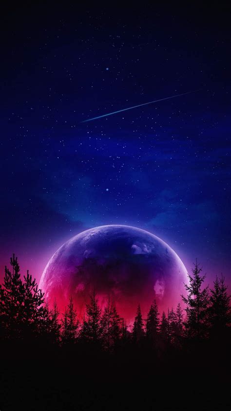 Looking for the best wallpapers? Amoled Moon iPhone Wallpaper - iPhone Wallpapers : iPhone Wallpapers