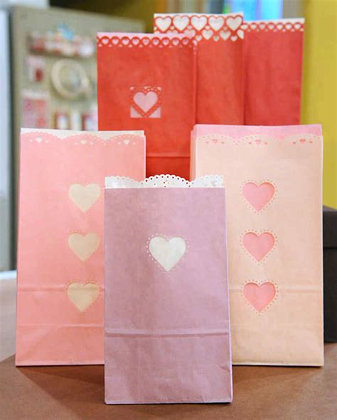 Punched Paper Treat Bags And Video Martha Stewart