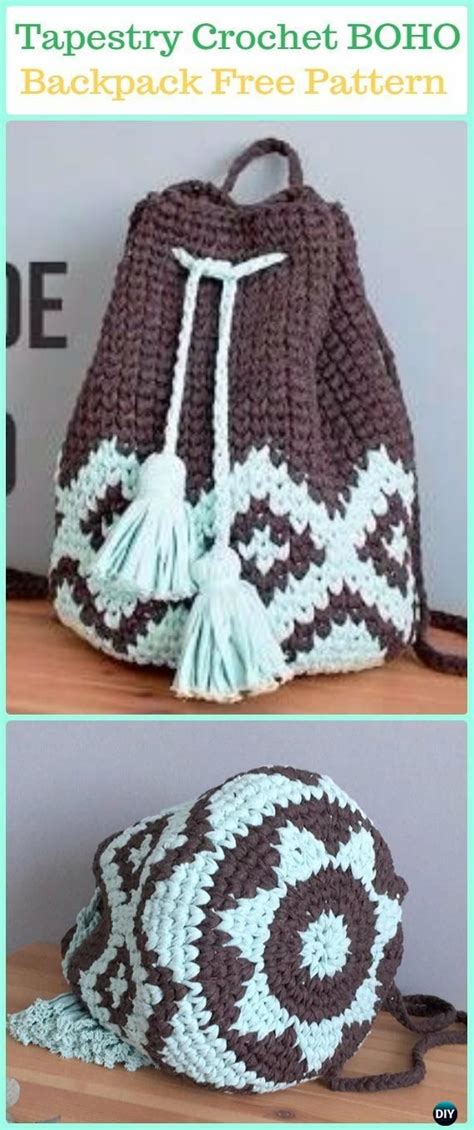 For this urban gypsy boho bag free crochet pattern, i've included two purse strap options. Tapestry Crochet Free Patterns Tips & Guide | Tapestry ...
