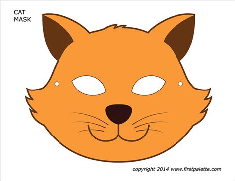 Cat Masks Free Printable Templates And Coloring Pages Firstpalette