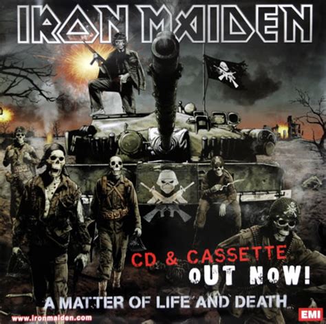 A matter of life and death is the 14th studio album by english heavy metal band iron maiden. Artiste Iron Maiden - Page 4