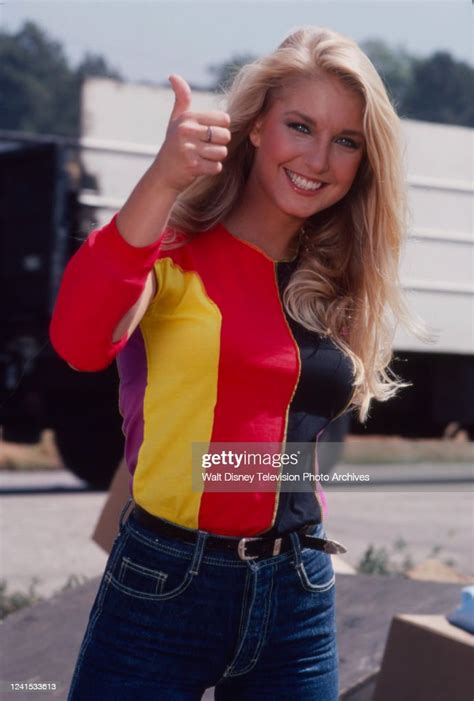 Heather Thomas Appearing In The Abc Tv Show Fall Guy Nachrichtenfoto Getty Images