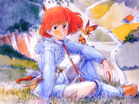 Nausica And Teto Nausica Of The Valley Of The Wind Studio Ghibli