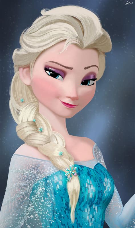Elsa Frozen By Herostrain On Deviantart