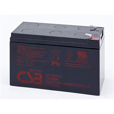 Csb Gp1272f2 Battery 12v 72ah28w Sealed Lead Acid Osi Batteries