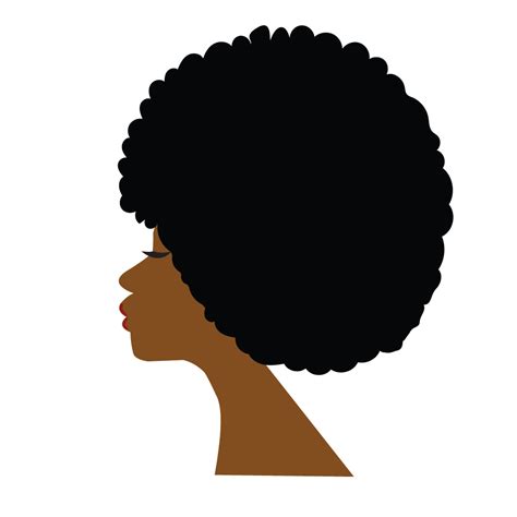 African American Woman Silhouette Svg 297 File Include Svg Png Eps Dxf