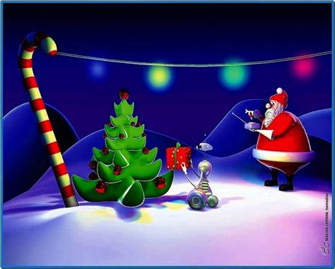 3d Animated Christmas Screensavers Download Screensaversbiz