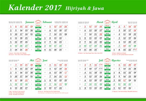 Agen Poster Kalender 2017 Indonesia Cdr Pdf Lengkap