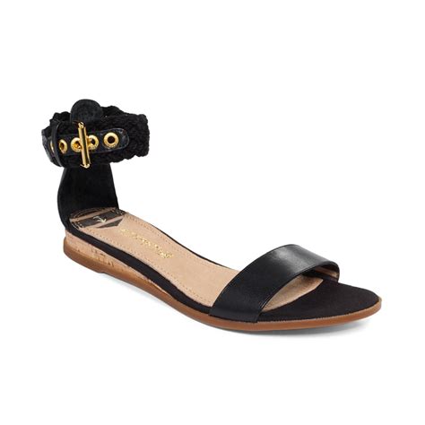 Gianvito rossi ankle strap flats black patent leather size 39.5 pointed toetop rated seller. Sperry Top-sider Womens Isha Ankle Strap Flat Sandals in ...