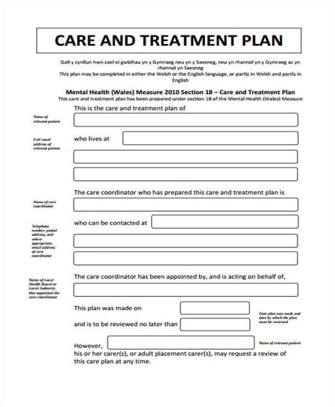 35 Treatment Plan Templates