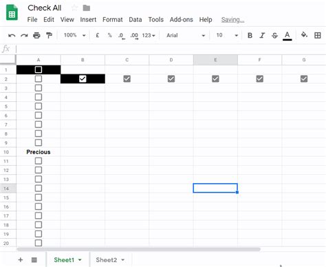 How To Add A Check Box In Google Sheets Plmyy