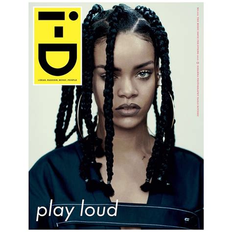 Hot Shot Rihanna Covers I D Magazine That Grape Juice