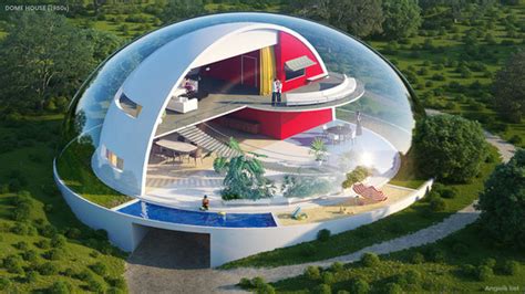 7 Houses Of The Future According To The Past Archdaily