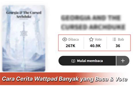 Cara Agar Cerita Wattpad Kamu Banyak yang Baca Dan Vote