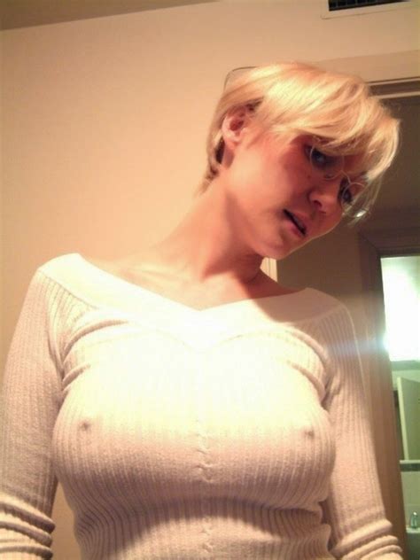 Braless Tits In T Shirt
