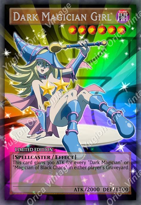 Yugioh Orica Sexy Dark Magician Girl 8 Cards Set 2 Etsy