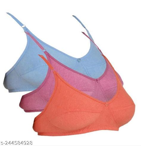 Womans Non Padded Bra Pack Of