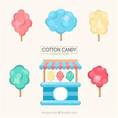 Candy Cotton Stand Vector Freepik
