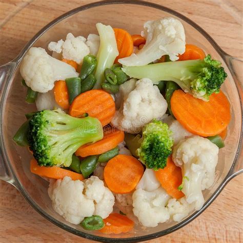 Steamed Vegetables Stock Image Image Of Isolated Carrot 177810441