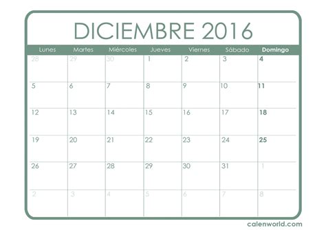 Calendario Mensual Calendarios