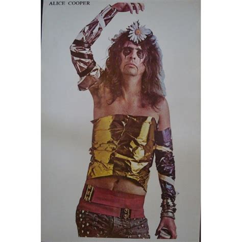 Alice Cooper Billion Dollar Babies 1974 Personality Poster