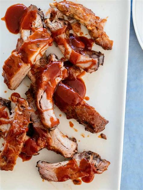 Baby Back Ribs with a Sweet Honey BBQ Sauce