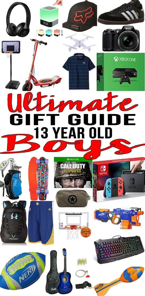 BEST Gifts 13 Year Old Boys! Top gift ideas that 13 yr old boys will