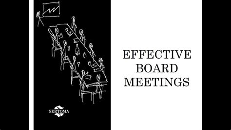 Effective Board Meetings Youtube