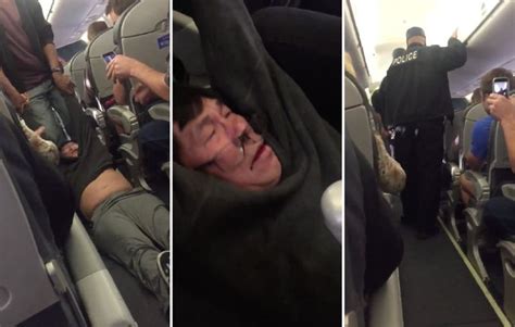 United Passenger Dragged Off Flight By Police Mens Health